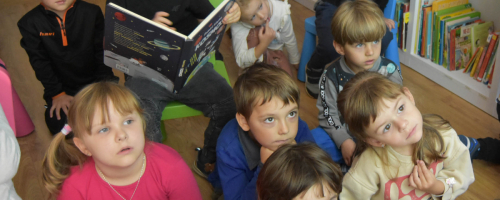 Wizyta dzieci z grupy "Słoneczka" z PP w Czchowie